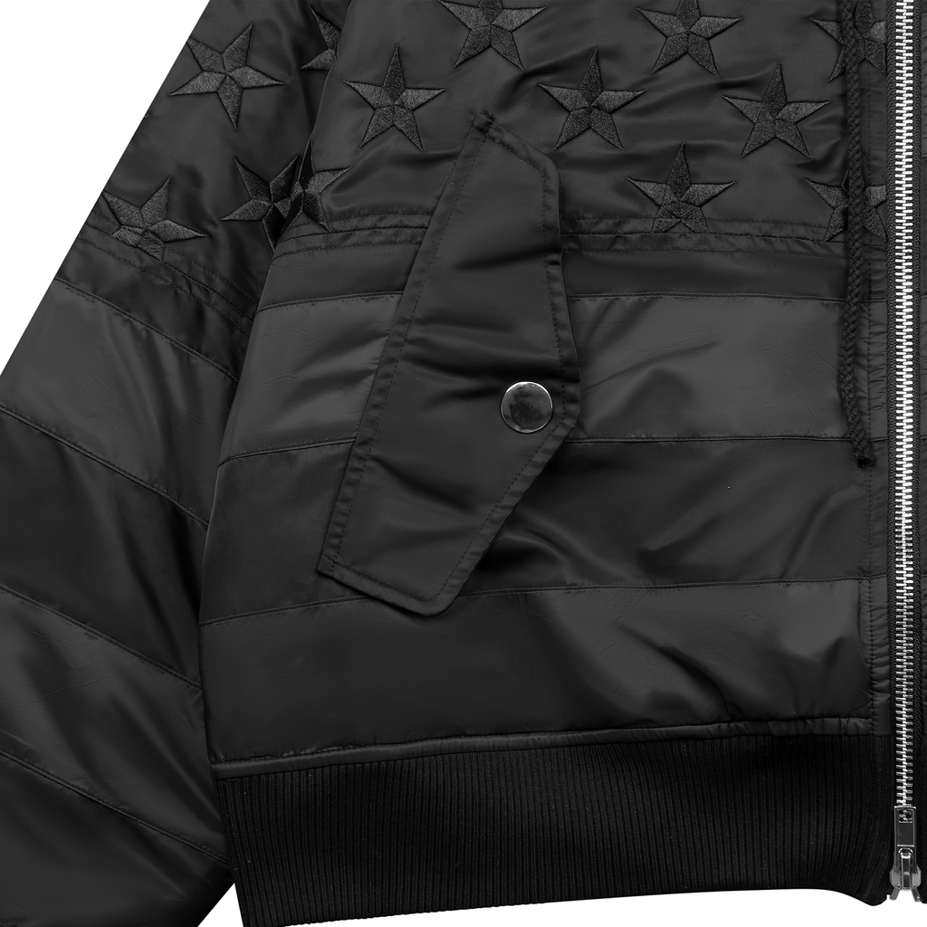 "BLKAMERIKA" NYLON BOMBER