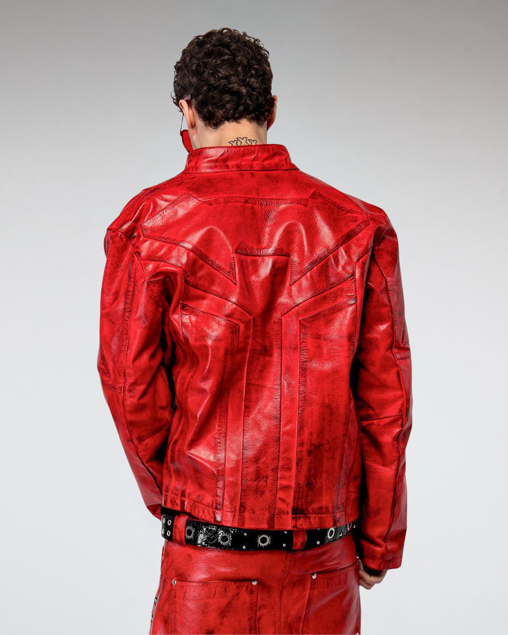 "BLOODSPORT" LEATHER JACKET