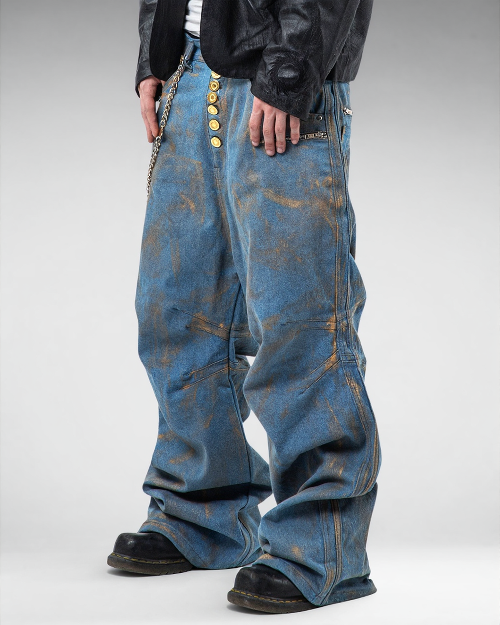 "GOLD" SELVEDGE DENIM JEANS