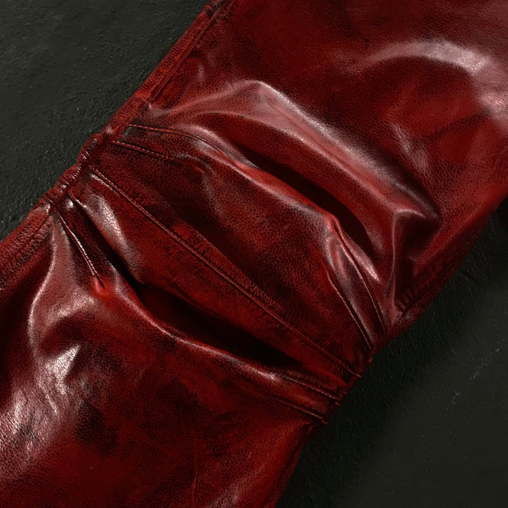 "BLOODSPORT" LEATHER PANTS