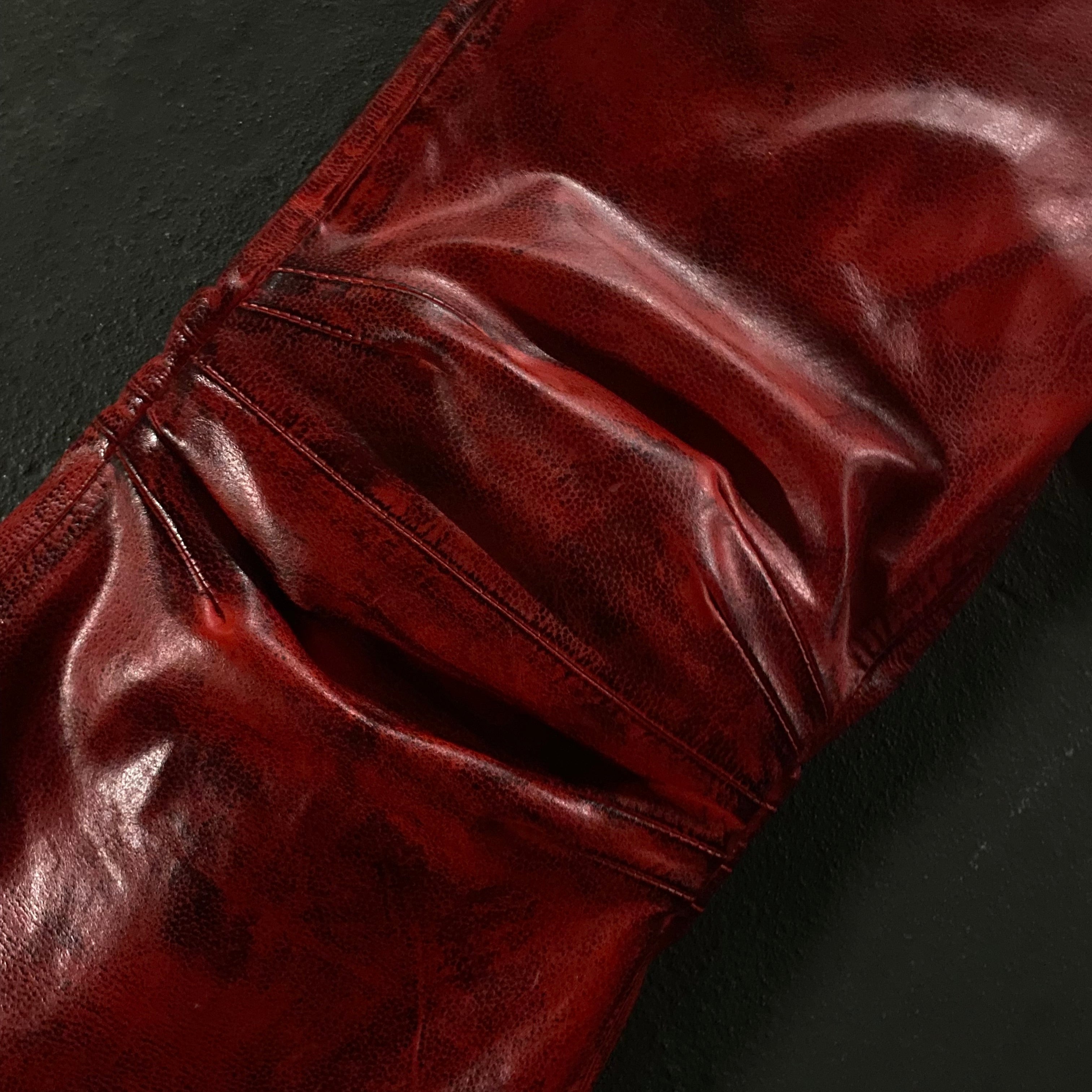 "BLOODSPORT" LEATHER PANTS