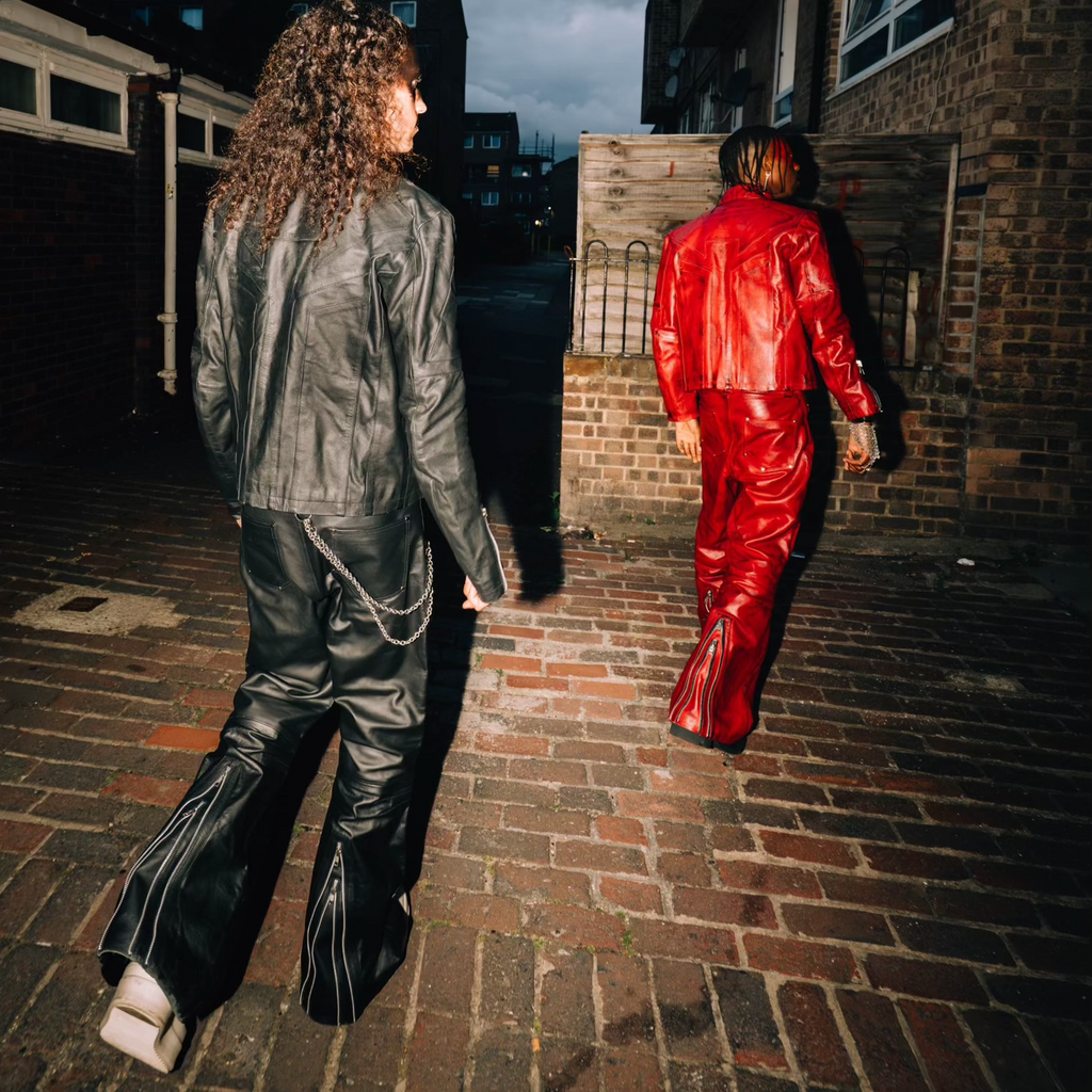 "BLOODSPORT" LEATHER JACKET