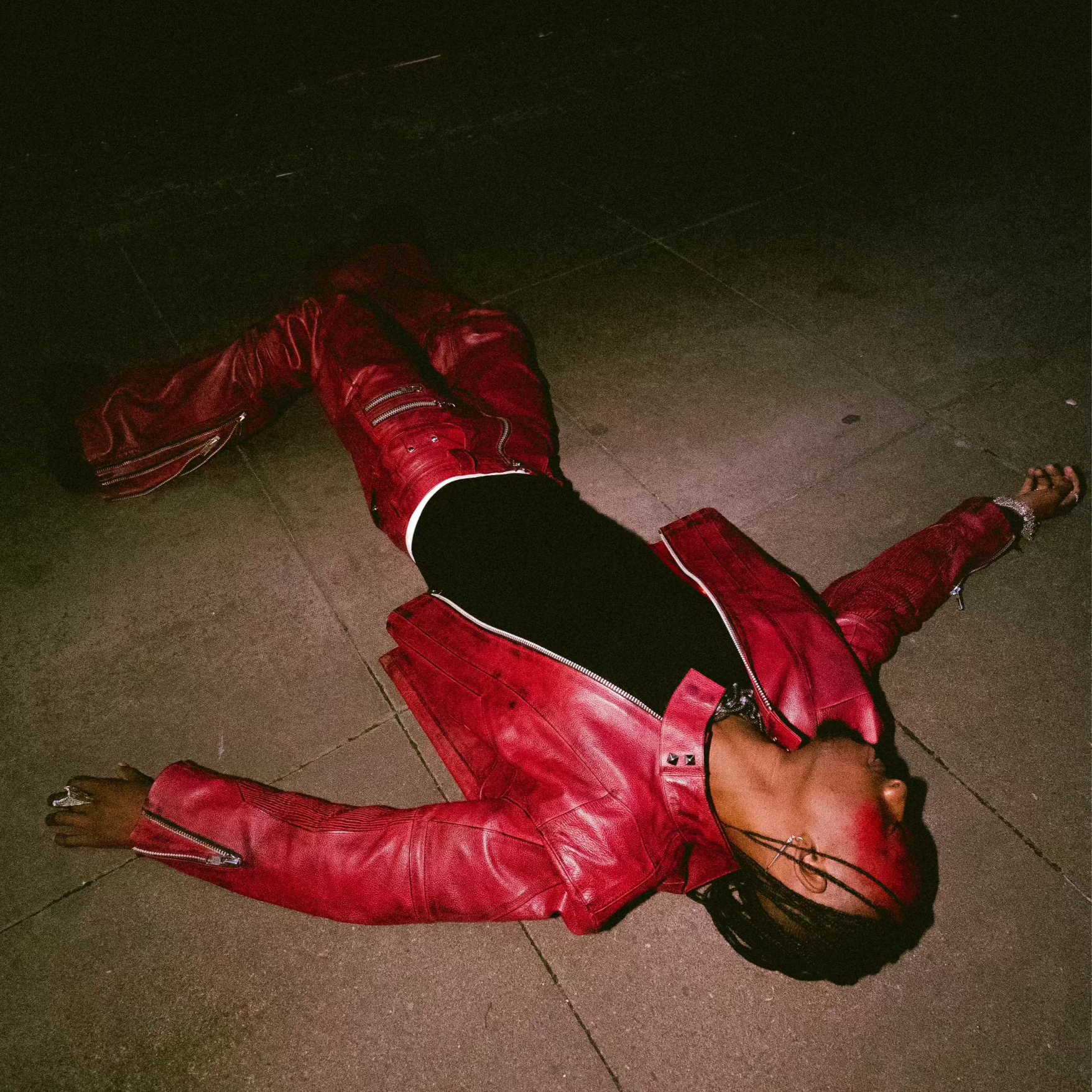 "BLOODSPORT" LEATHER JACKET