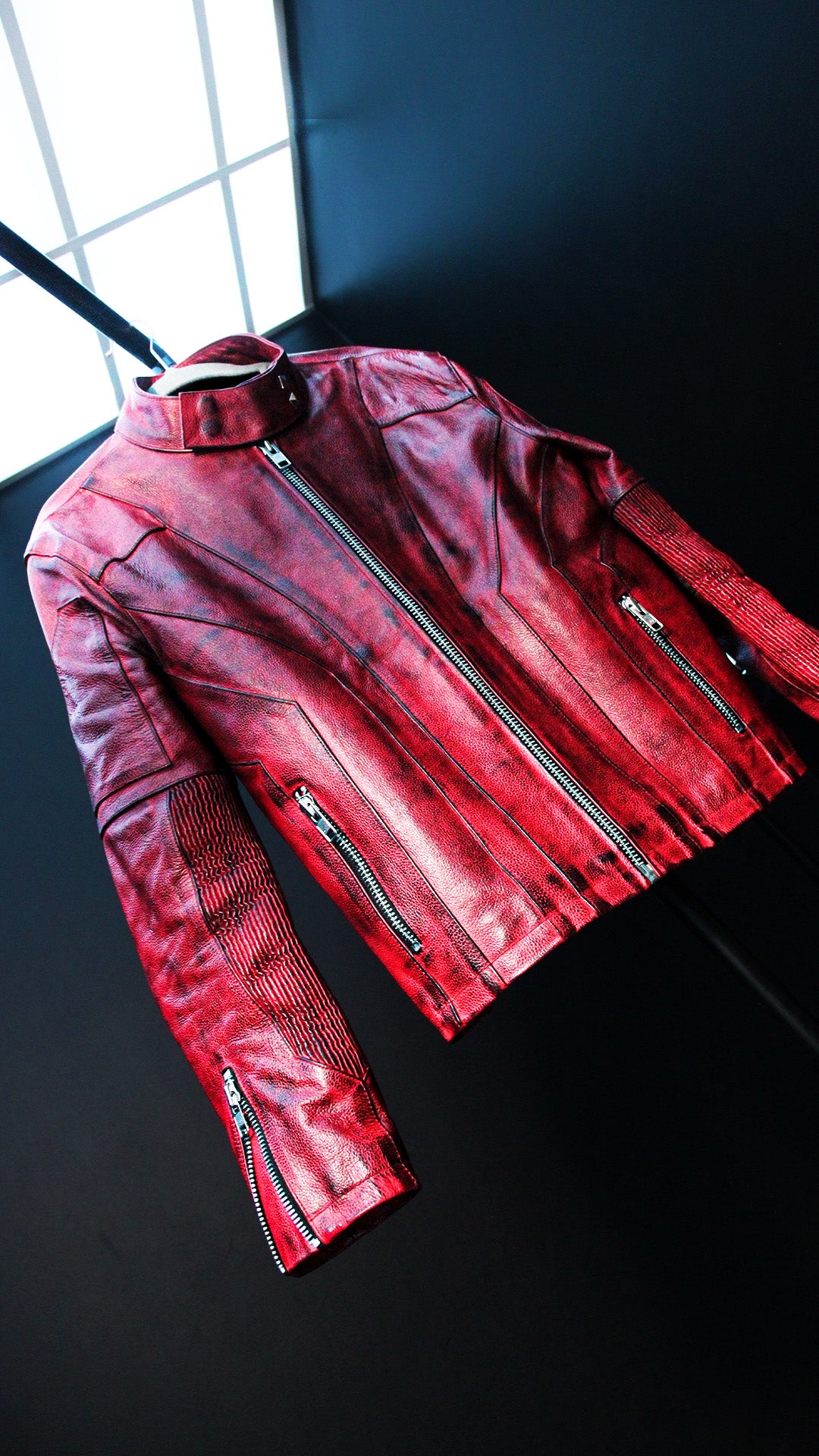 "BLOODSPORT" LEATHER JACKET