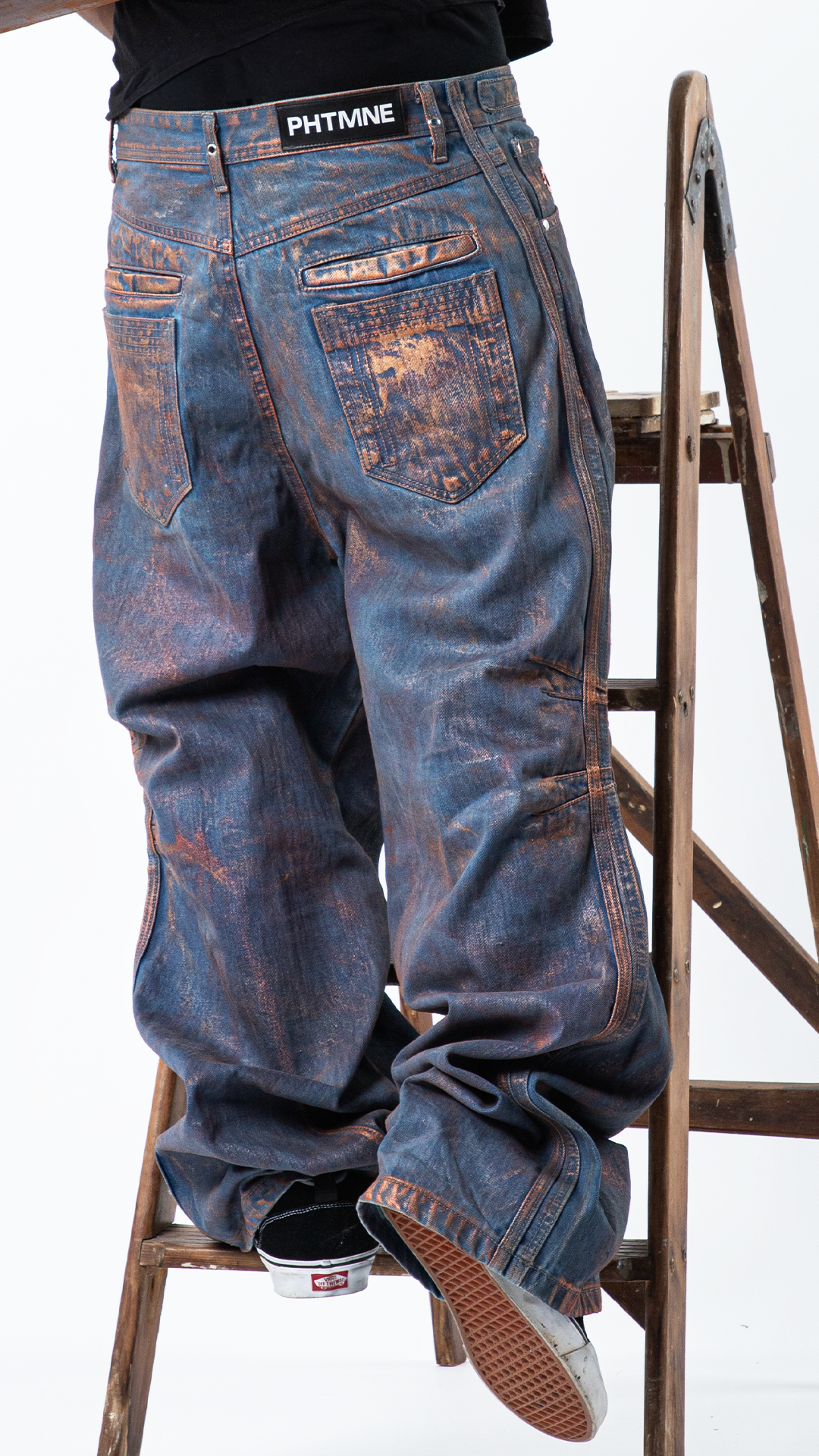 "BRONZE" SELVEDGE DENIM JEANS