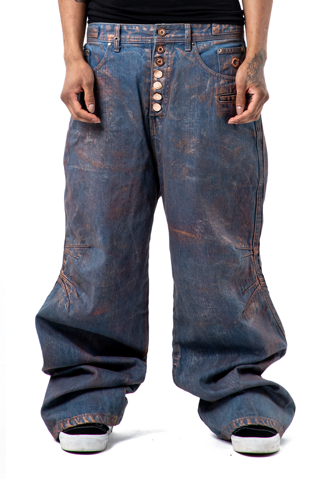 "BRONZE" SELVEDGE DENIM JEANS