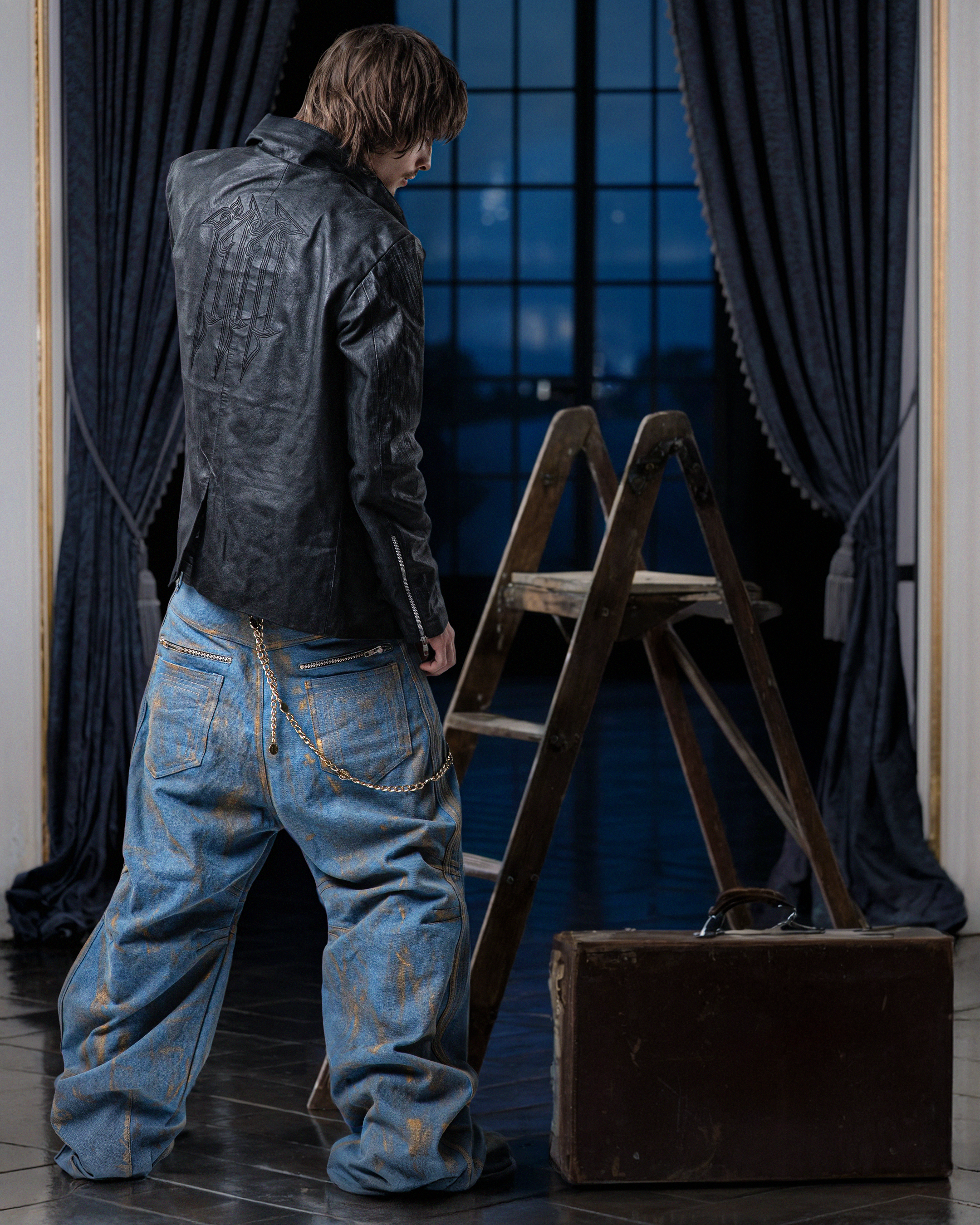 "GOLD" SELVEDGE DENIM JEANS