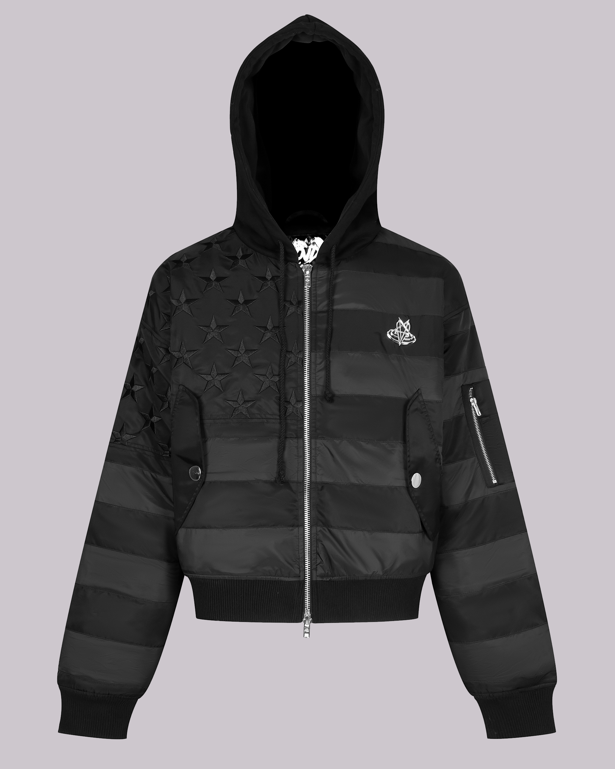 "BLKAMERIKA" NYLON BOMBER