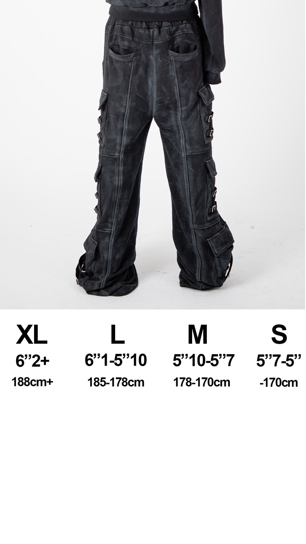 "OBSIDIA" WAXED CARGOSWEATS